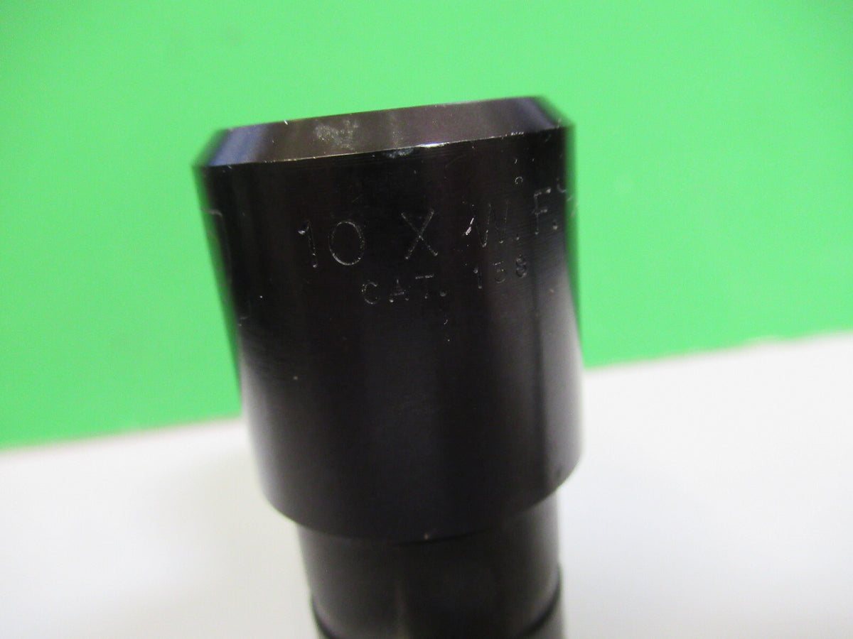 AMERICAN OPTICS EYEPIECE 10X CAT 138 OCULAR MICROSCOPE PART AS PICTURED X4-A-88