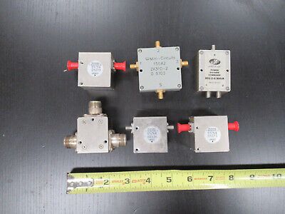 RF MICROWAVE SPLITTER CIRCULATOR ETC LOT FREQUENCY AS PICTURED &R9-A-35