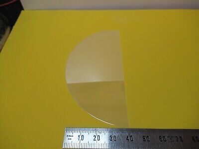 SAPPHIRE WAFER SINGLE CRYSTAL HALF PIECE ALUMINUM OXIDE AS PICTURED &18-A-60