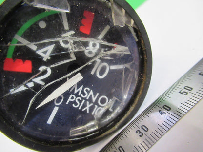 BROKEN INDICATOR BELL AIRCRAFT  206-075-706-3 OIL PRESSURE AS PICTURED  Q7-B-06