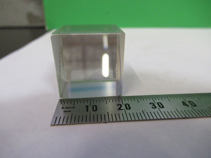ANTIQUE BAUSCH LOMB PRISM HEAD OPTICS MICROSCOPE PART AS PICTURED &75-B-21