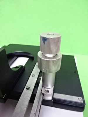 Microscope Part Ernst Leitz Germany Stage Specimen Table Micrometer ORTHOPlan B