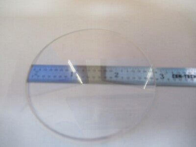 ZEISS GERMANY GLASS STAGE PLATE MICROSCOPE PART OPTICS AS PICTURED &3K-A-69