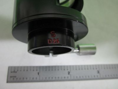 MICROSCOPE PART NIKON JAPAN HOLDER LENS WITHOUT OPTICS AS IS BIN#S9-03
