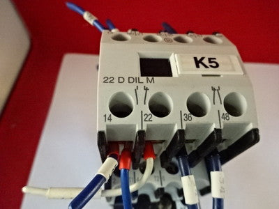 KLOCKNER MOELLER GERMANY 22 D DILM ELECTRICAL CONTACTOR SWITCH AS IS B#TB5-4-02