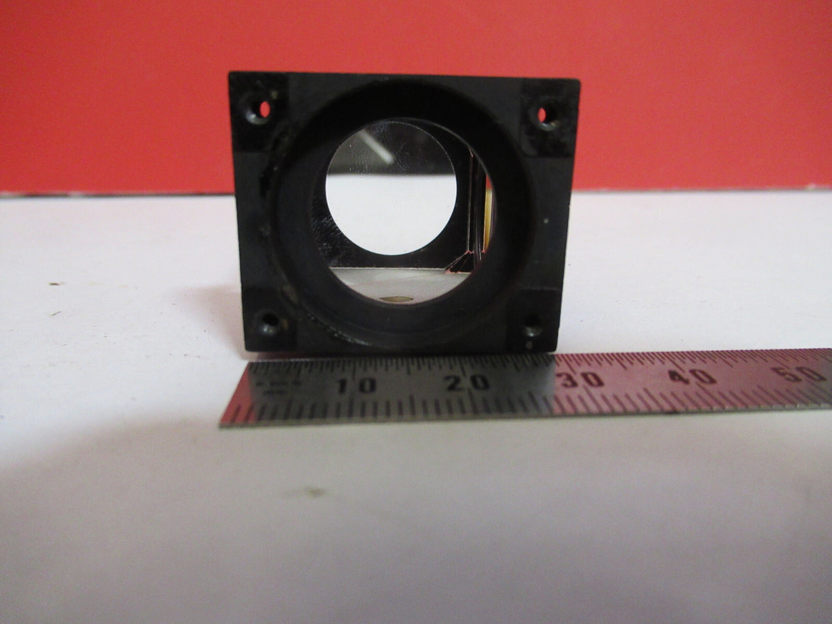 LEITZ GERMANY GLASS PRISM HEAD MICROSCOPE PART OPTICS AS PICTURED #G4-A-136