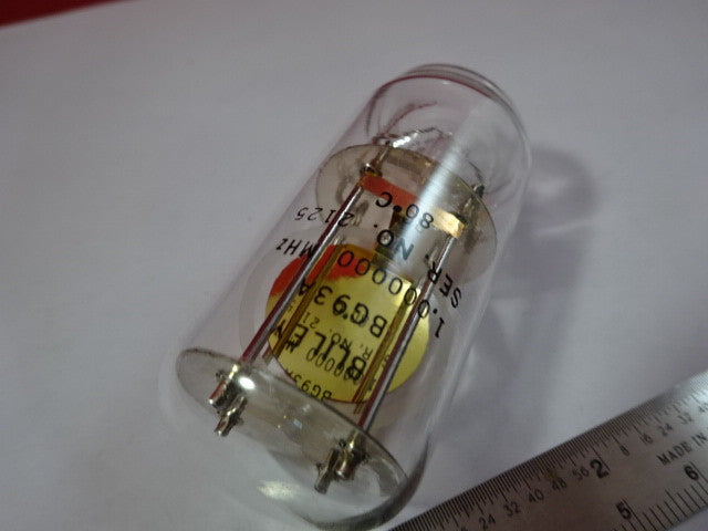 HUGE BLILEY QUARTZ GLASS ENVELOPE RESONATOR FREQUENCY CONTROL 1 MHz BG 1-DT-10