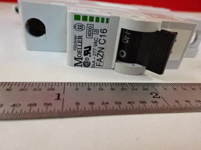ELECTRIC SWITCH BREAKER CONTROL SYSTEMS KLOCKNER MOELLER FAZN C16 AS IS #L9-D-07