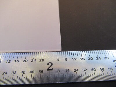 QUARTZ PLATE SINGLE CRYSTAL X-CUT PIEZOELECTRIC BLANK AS PICTURED &3K-A-97