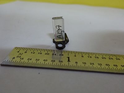 OPTICAL SILEX CONVEX CONCAVE LENS LASER OPTICS AS IS  BIN#W5-A-32
