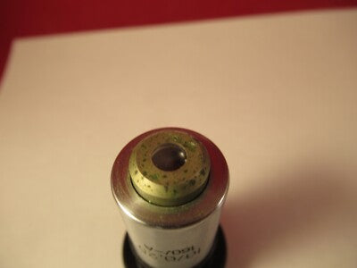 AUSJENA 10X /160 OBJECTIVE DARK PHASE OPTIC MICROSCOPE PART AS PICTURED &1E-B-37
