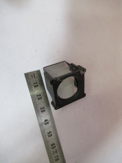 MEIJI JAPAN MOUNTED GLASS PRISM MICROSCOPE PART AS PICTURED X8-B-40