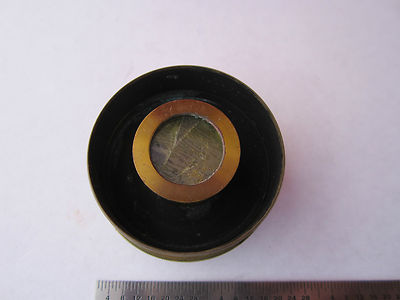 Vintage Optical Brass Microscope Fluorite Optics 1800's Very Rare
