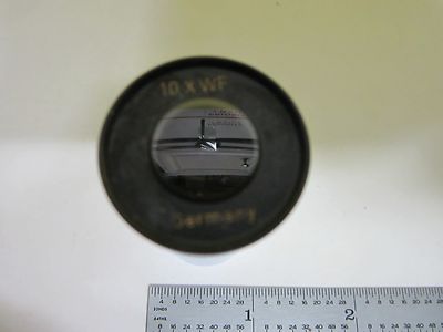 Microscope Part Eyepiece Rolyn Germany 10X Optics