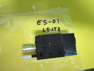 Microscope Part Ernst Leitz Germany Insert Slide Laser Optics ??
