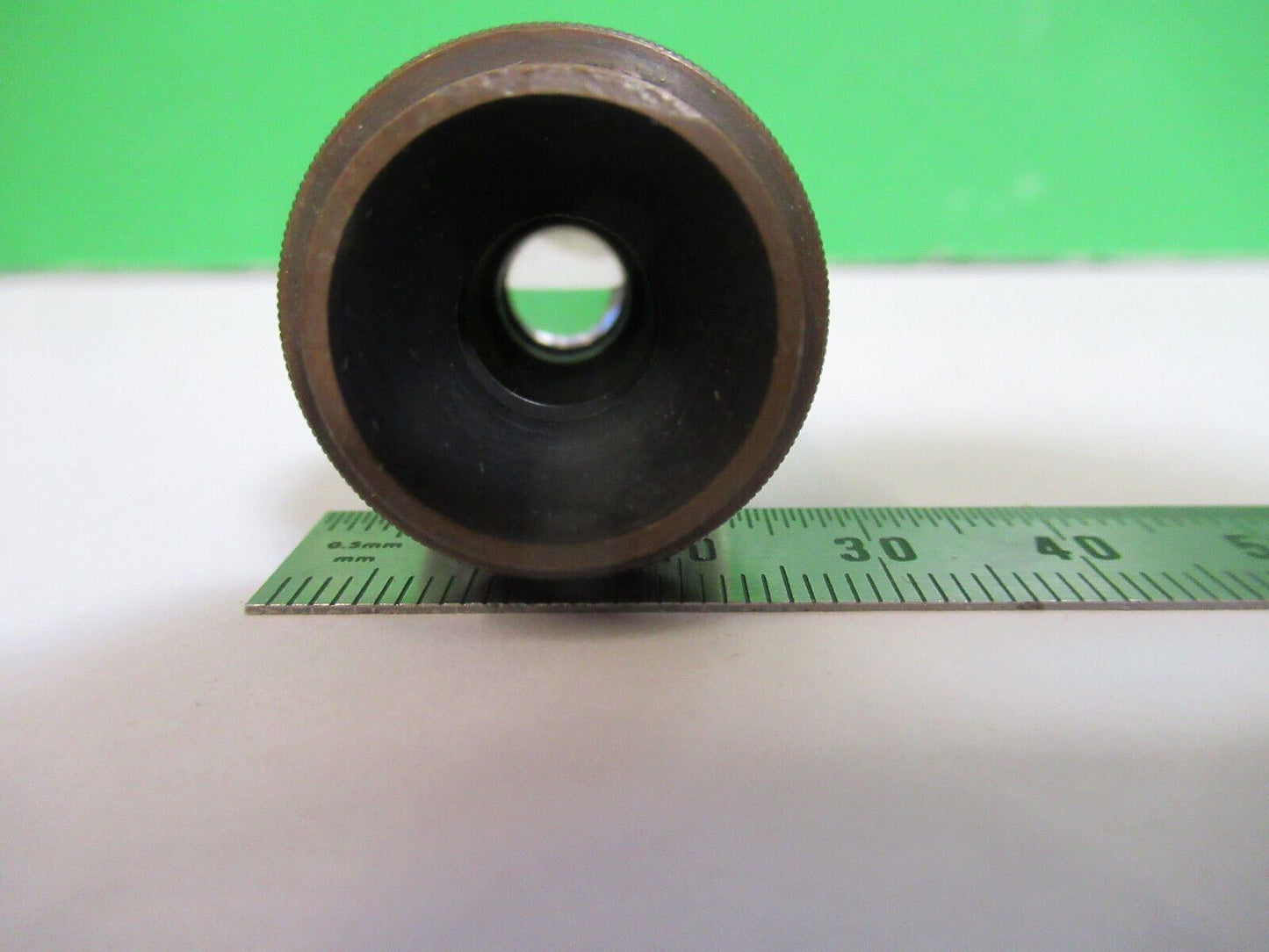 ANTIQUE BRASS CARL ZEISS  APO 4mm OBJECTIVE MICROSCOPE AS PICTURED #H3-A-45