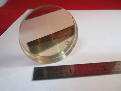 Optical Truncated Amber Filter [chipped] Laser Optics