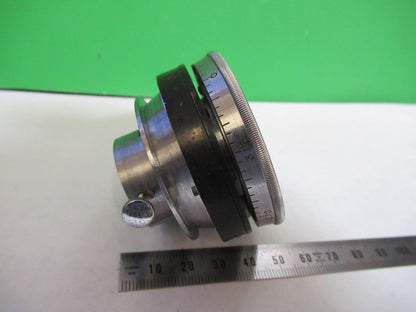 ANTIQUE BAUSCH LOMB POL CONDENSER POLARIZER MICROSCOPE PART AS PICTURED Z7-FT-96