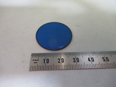 Glass Blue Filter for Antique Ernst Leitz Microscope Part