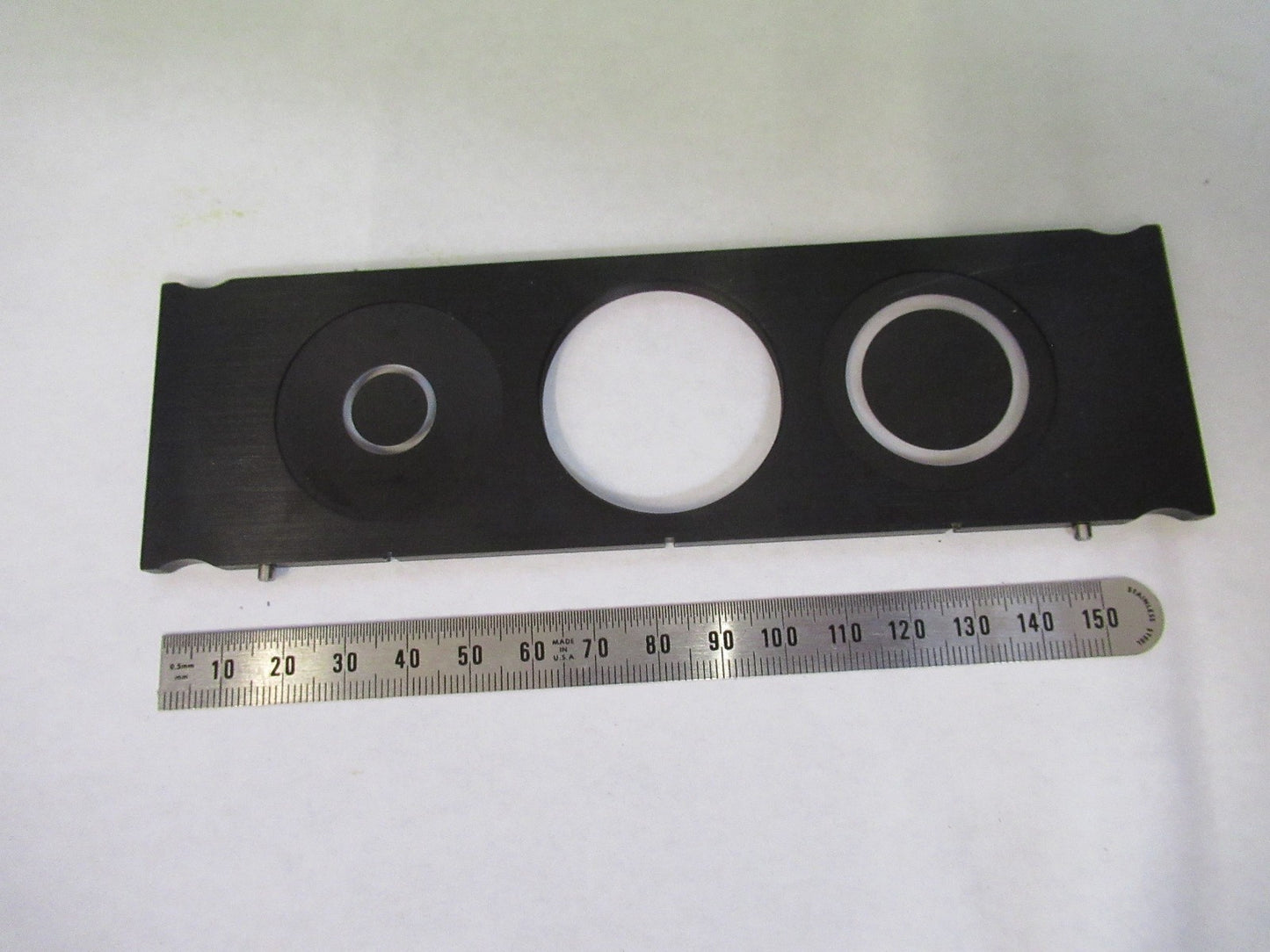 ZEISS GERMANY SLIDE PH1 PH2 [dent] OPTICS MICROSCOPE PART AS PICTURED U8-B-34