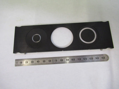 ZEISS GERMANY SLIDE PH1 PH2 [dent] OPTICS MICROSCOPE PART AS PICTURED U8-B-34