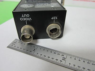 MICROSCOPE INSPECTION VIDEO CAMERA CCD PANASONIC GP-CD40 OPTICS AS IS BIN#N4-22