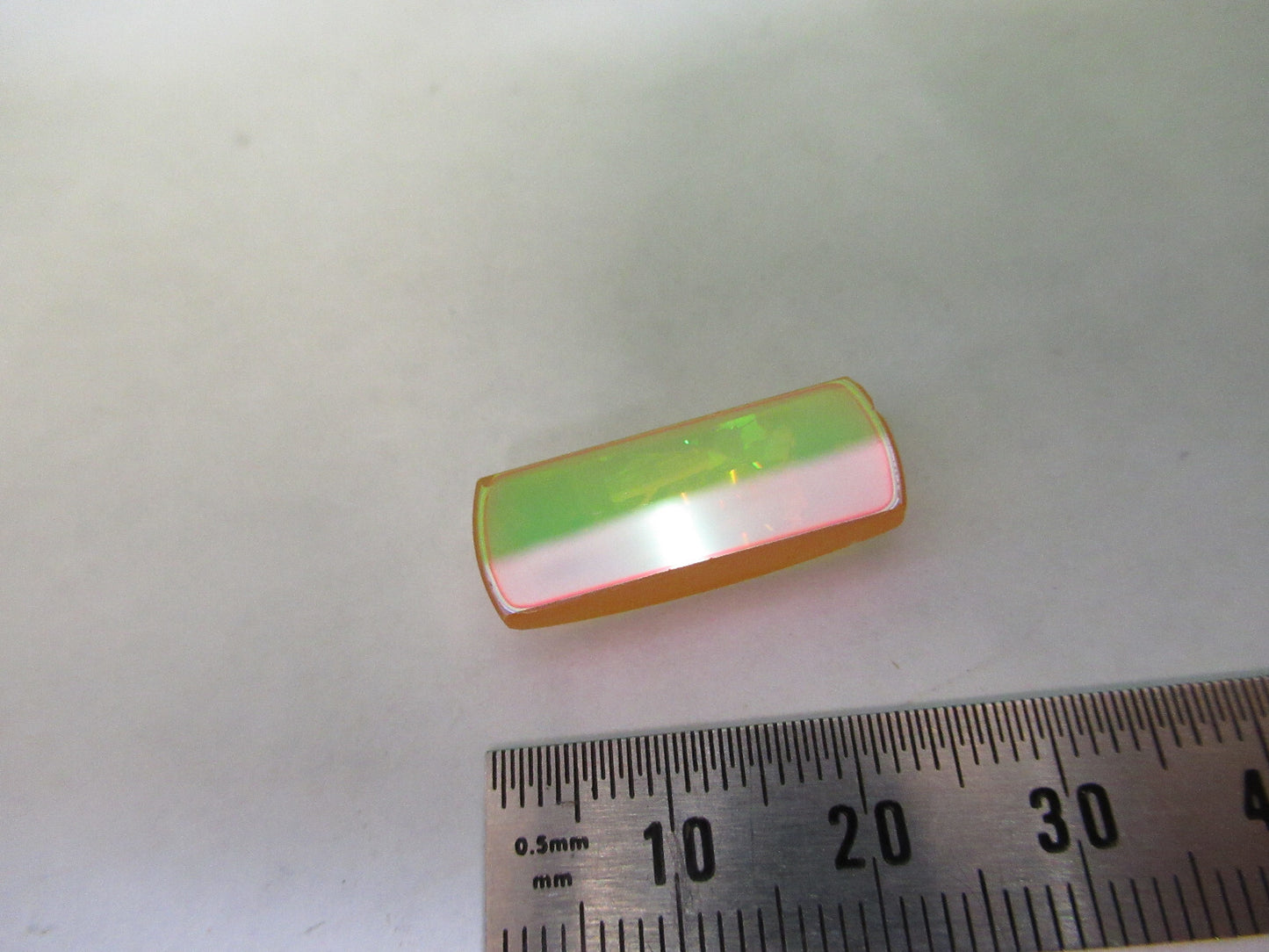 RECTANGULAR OPTICAL INFRARED ZnSe  PL-CX LENS LASER OPTICS AS PICTURED X7-A-103