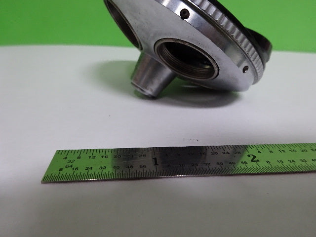 MICROSCOPE PART UNKNOWN MAKER NOSEPIECE AS IS #7B-A-23