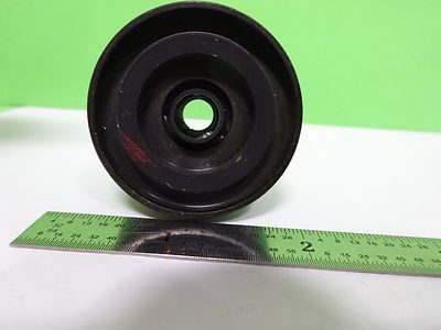 Microscope Part Brass Mounted Lens from Carl Zeiss AG Germany Optics