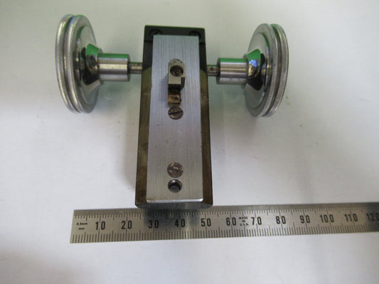 Antique Spencer Lens Co. Brass Stage for Tubus Microscope Part