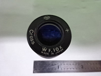 Microscope Part Eyepiece Ocular Nsk Wf 10X Cross Japan Optics B