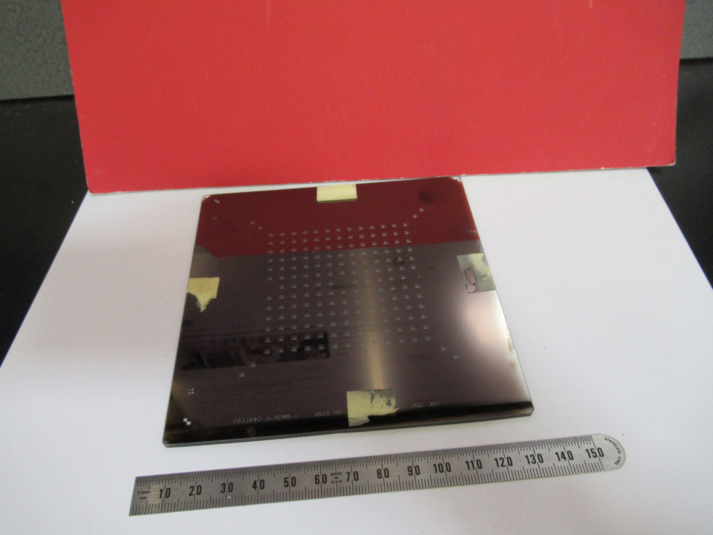HOETRON MASK PHOTOLITHOGRAPHY VINTAGE COMPONENTS AS PICTURED T1-A-03