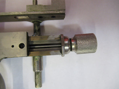 Antique Very Rare Spencer Lens Co. Xy Stage Clip Microscope Part