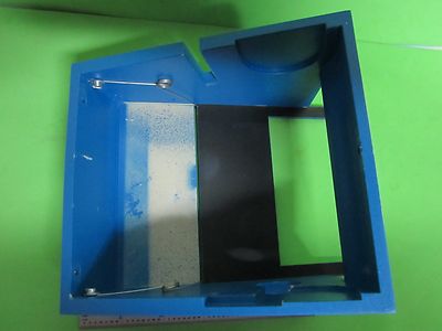 MICROSCOPE PART POLYVAR REICHERT LEICA PLASTIC FRONT HEAD AS IS BIN#S2-01