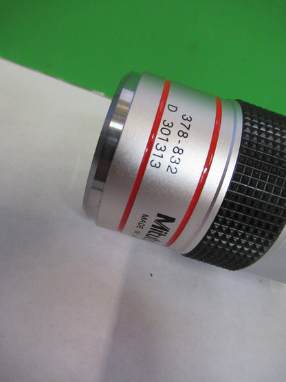 MITUTOYO APO PLAN OPTICS 5X INFINITY OBJECTIVE 378-832 MICROSCOPE PART U8-B-08