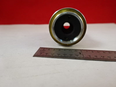 MICROSCOPE PART OBJECTIVE LEITZ WETZLAR GERMANY 40X OPTICS AS IS B#U1-B-11