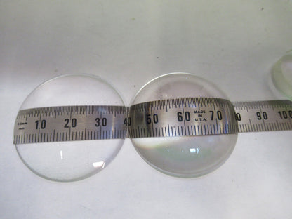 OLYMPUS JAPAN LOT 4 EA LENSES LENS MICROSCOPE PART AS PICTURED T3-B-38