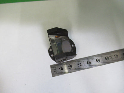 Antique Bausch & Lomb Optics Glass Prism Microscope Part