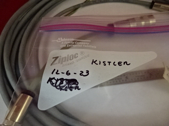 KISTLER CABLE ASSEMBLY for ICP POWER of ACCELEROMETER VIBRATION SENSOR #IL6-23