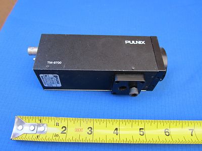 MICROSCOPE PART VIDEO CAMERA PULNIX TM-9700 AS IS BIN#G1-04