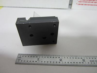 OPTICAL MICROSCOPE PART DMR LEICA MOUNTED MIRROR OPTICS AS IS BIN#D2-P-18