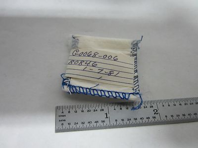 Optical Spectra-Physics ?? G0068-006 Lens Laser Optics