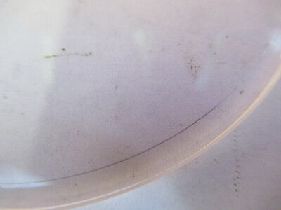 OPTICAL GLASS FLAT WINDOW [stained] OPTICS AS PICTURED #P2-A-100