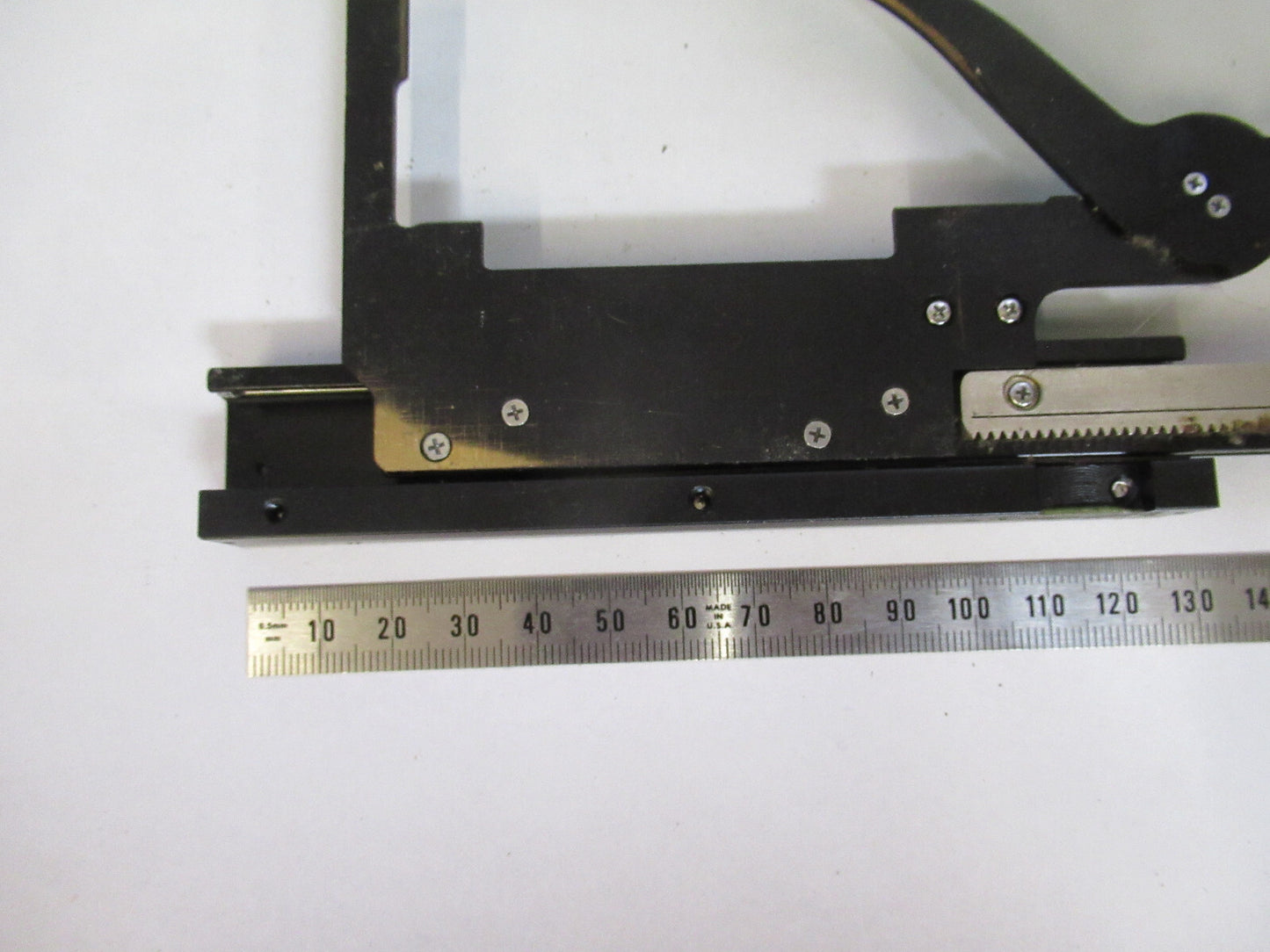 FOR PARTS OLYMPUS JAPAN STAGE CLIPS MICROSCOPE PART AS PICTURED #W5-B-52