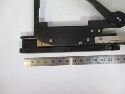 FOR PARTS OLYMPUS JAPAN STAGE CLIPS MICROSCOPE PART AS PICTURED #W5-B-52