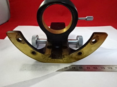 Wild Swiss M20 Brass Condenser Holder Microscope Heavy Part