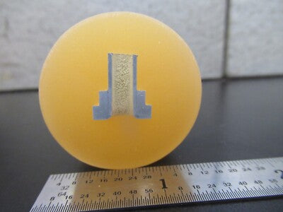 METALLOGRAPHIC SPECIMEN WELDING SAMPLE EDUCATIONAL STUDY AS PICTURED &A9-A-27