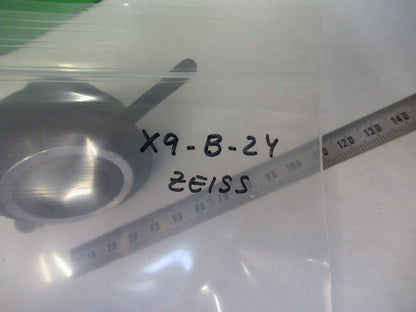 CARL ZEISS GERMANY CONDENSER + IRIS MICROSCOPE PART AS PICTURED X9-B-24