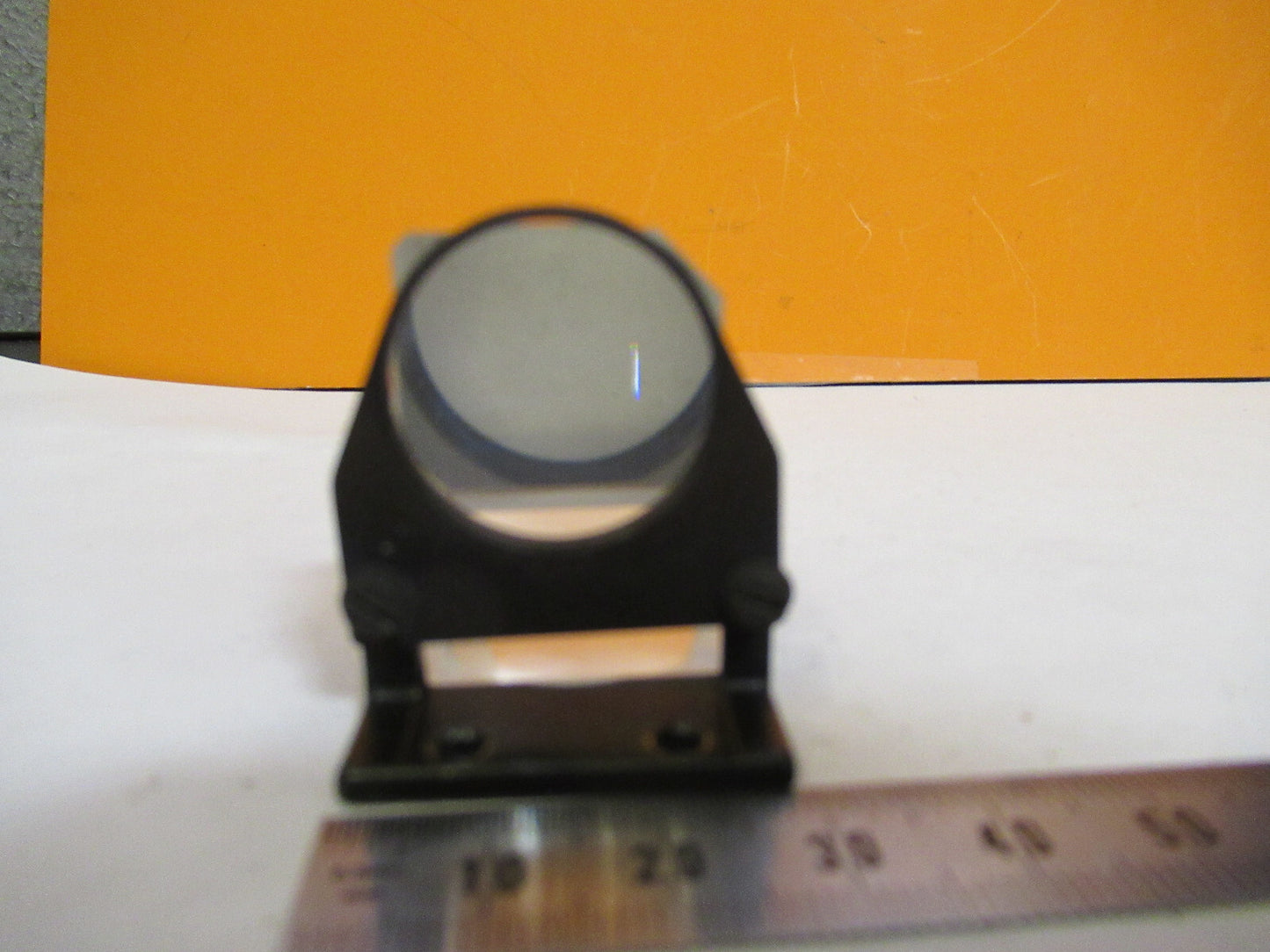 BAUSCH LOMB  HEAD GLASS PRISM  MICROSCOPE PART AS PICTURED Y3-A-60