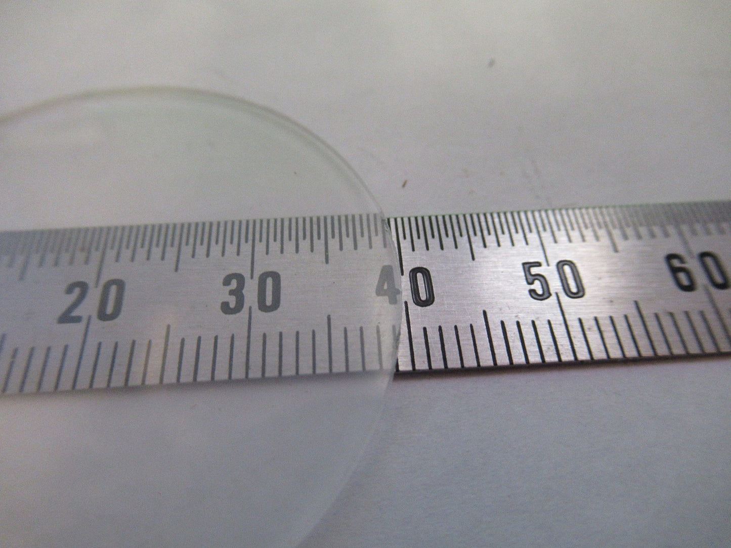 OLYMPUS JAPAN DIFFUSER LENS FROSTED FILTER MICROSCOPE PART AS PICTURED T3-B-37